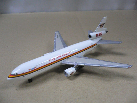 HERPA WINGS 1/500 DAS AIR CARGO MCDONNELL DOUGLAS DC-10-30F N800WR (500173) (PA0)