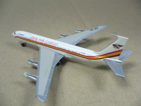 HERPA WINGS 1/500 DAS AIR CARGO BOEING 707-338C 5X-JEF (511759) (PA0)