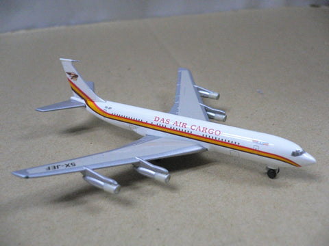 HERPA WINGS 1/500 DAS AIR CARGO BOEING 707-338C 5X-JEF (511759) (PA0)