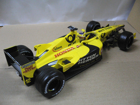 HOTWHEELS 1/18 HONDA 2001 F1 JORDAN EJ11 JARNO TRULLI #12 (BUY)