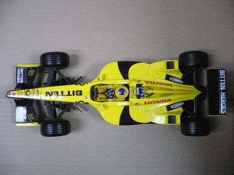 HOTWHEELS 1/18 HONDA 2001 F1 JORDAN EJ11 JARNO TRULLI #12 (BUY)