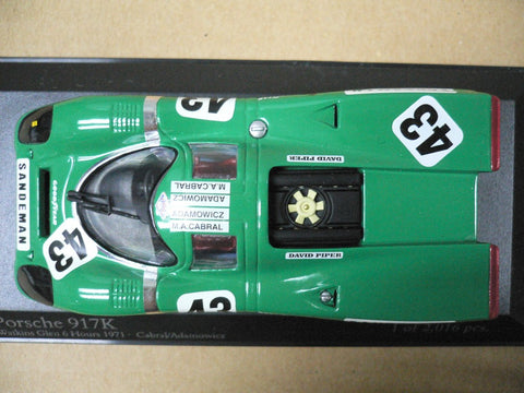 MINICHAMPS 1/43 PORSCHE 917K 6 HOURS WATKINS GLEN 1971 #43 (430 716743) (05372) (PIU110)