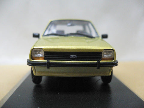 MINICHAMPS 1/43 FORD FIESTA 1976 GOLD METALLIC (400 085100) (06306) (PIU96)
