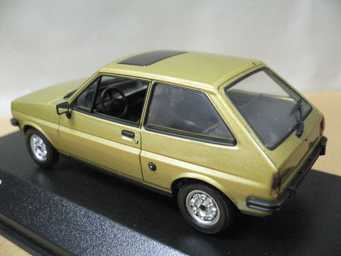 MINICHAMPS 1/43 FORD FIESTA 1976 GOLD METALLIC (400 085100) (06306) (PIU96)