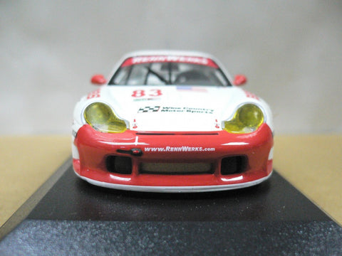 MINICHAMPS 1/43 PORSCHE 911 GT3 RS DAYTONA 24hrs 2003 STANDRIDGE STERANKA VAN OVERBEEK MURRY #83 (400 036983) (04914) (PIU120)