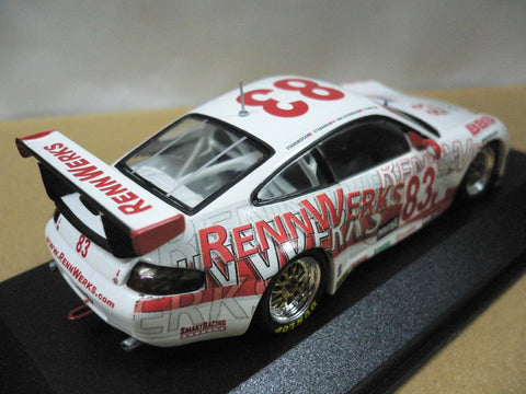 MINICHAMPS 1/43 PORSCHE 911 GT3 RS DAYTONA 24hrs 2003 STANDRIDGE STERANKA VAN OVERBEEK MURRY #83 (400 036983) (04914) (PIU120)