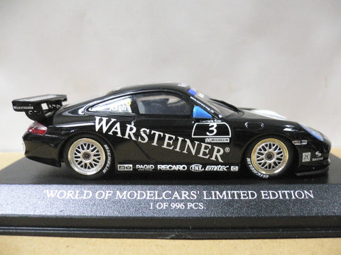MINICHAMPS 1/43 PORSCHE 911 GT3 CARRERA CUP 2002 ROLAND ASCH #3 (403 026203) (06704)