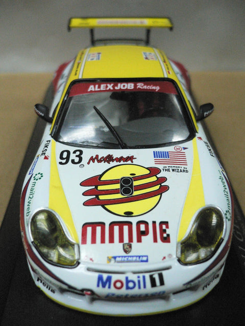 MINICHAMPS 1/43 PORSCHE 911 GT3 RS LE MANS 24hrs 2003 GT GLASS LUHR MAASSEN COLLARD #93 (400 036993) (05116)