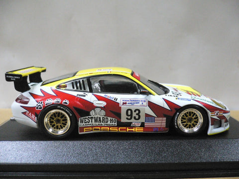 MINICHAMPS 1/43 PORSCHE 911 GT3 RS LE MANS 24hrs 2003 GT GLASS LUHR MAASSEN COLLARD #93 (400 036993) (05116)