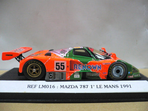 STARTER 1/43 MAZDA 787 LE MANS 1991 #55 (LM016)