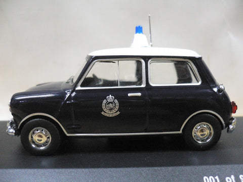 IXO 1/43 MINI COOPER HONG KONG POLICE (PIU100)