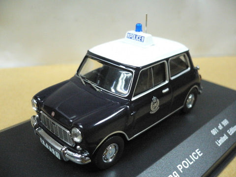 IXO 1/43 MINI COOPER HONG KONG POLICE (PIU100)