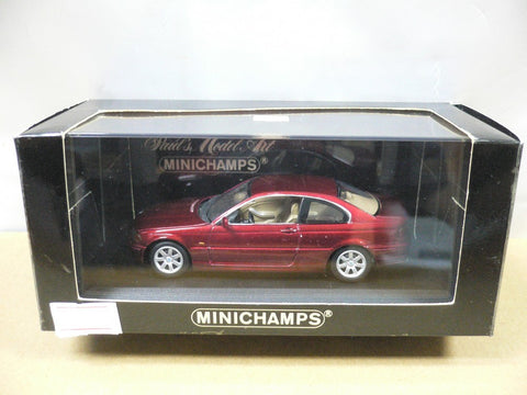 MINICHAMPS 1/43 BMW 318Ci 1999 SIENNA RED (431 028320) (02985) (PIU107)