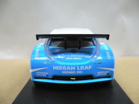 KYOSHO JCOLLECTION 1/43 NISSAN LEAF NISMO RC WHITE BLUE (PIU/P68-100)
