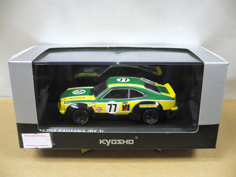 KYOSHO 1/43 MAZDA SAVANNA RX-3 1975 #77 (03195A) (15236) (PIU/P66-80)