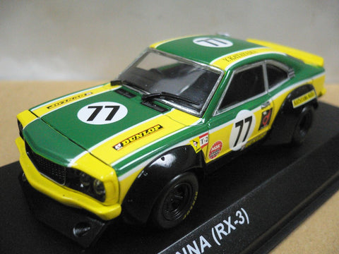 KYOSHO 1/43 MAZDA SAVANNA RX-3 1975 #77 (03195A) (15236) (PIU/P66-80)