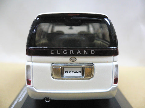 KYOSHO JCOLLECTION 1/43 NISSAN ELGRAND PEARL WHITE (JC16083W) (10091) (PIU120)