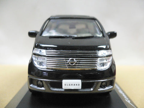 KYOSHO JCOLLECTION 1/43 NISSAN ELGRAND BLACK (JC16044K) (10044) (PIU120)