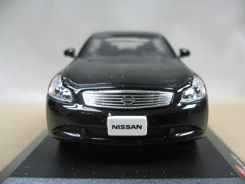 JCOLLECTION 1/43 NISSAN SKYLINE SEDAN 2006 SUPER BLACK (PIU50)