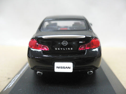 JCOLLECTION 1/43 NISSAN SKYLINE SEDAN 2006 SUPER BLACK (PIU50)