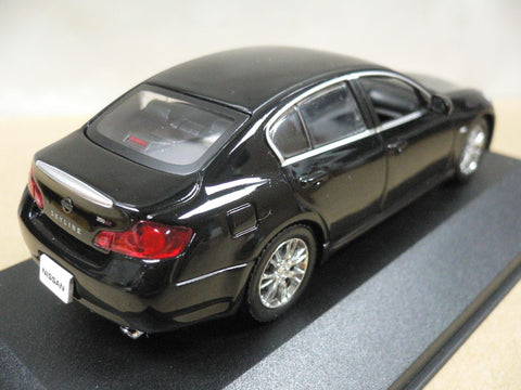 JCOLLECTION 1/43 NISSAN SKYLINE SEDAN 2006 SUPER BLACK (PIU50)