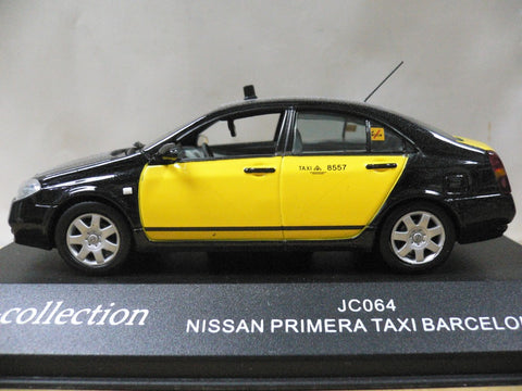JCOLLECTION 1/43 NISSAN PRIMERA TAXI BARCELONA (JC064) (PIU50)