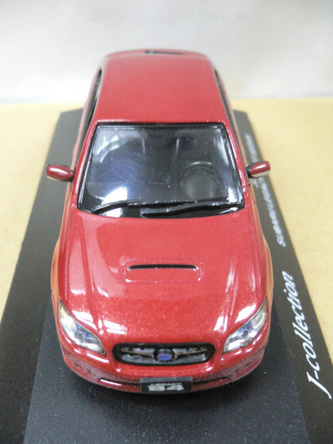 JCOLLECTION 1/43 SUBARU LEGACY 3.5GT SEDAN RED (JC040) (PIU50)