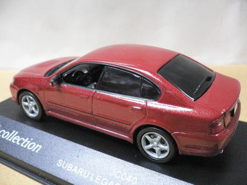 JCOLLECTION 1/43 SUBARU LEGACY 3.5GT SEDAN RED (JC040) (PIU50)