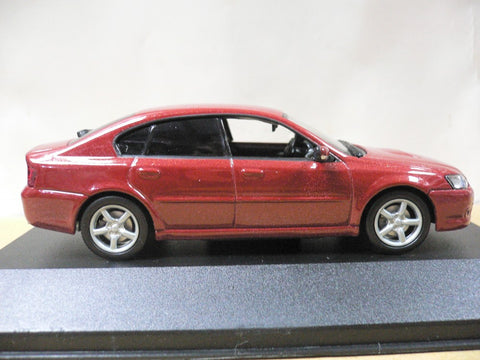 JCOLLECTION 1/43 SUBARU LEGACY 3.5GT SEDAN RED (JC040) (PIU50)