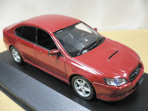 JCOLLECTION 1/43 SUBARU LEGACY 3.5GT SEDAN RED (JC040) (PIU50)