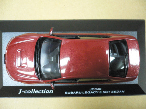 JCOLLECTION 1/43 SUBARU LEGACY 3.5GT SEDAN RED (JC040) (PIU50)