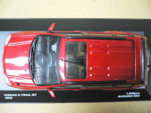 JCOLLECTION 1/43 NISSAN X-TRAIL GT 2005 BURNING RED (JC19073BR) (PIU50)