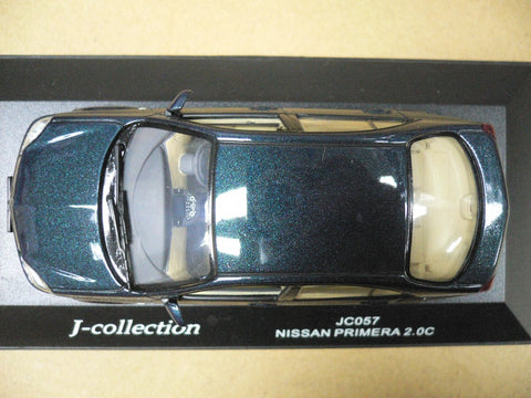 JCOLLECTION 1/43 NISSAN PRIMERA 2.0C DARK GREEN (JC057) (PIU50)
