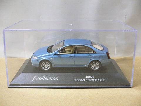 JCOLLECTION 1/43 NISSAN PRIMERA 2.0C BLUE (JC026) (PIU50)