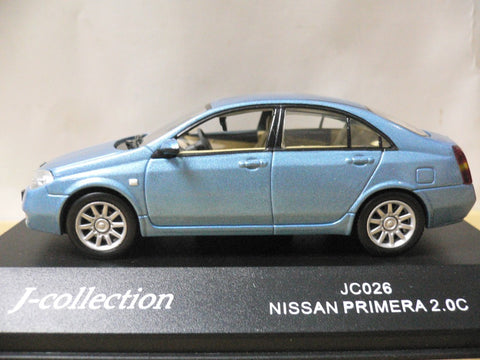 JCOLLECTION 1/43 NISSAN PRIMERA 2.0C BLUE (JC026) (PIU50)