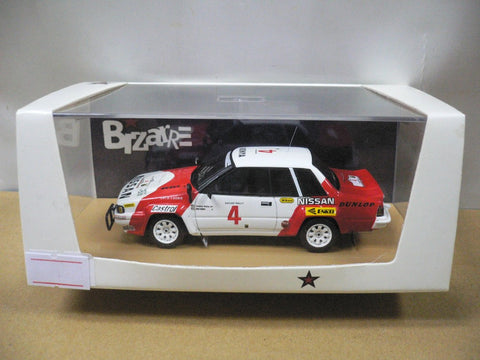 BIZARE 1/43 NISSAN 240RS SAFARI 1985 #4 BZ338 (24338) (PIU3-1-8)