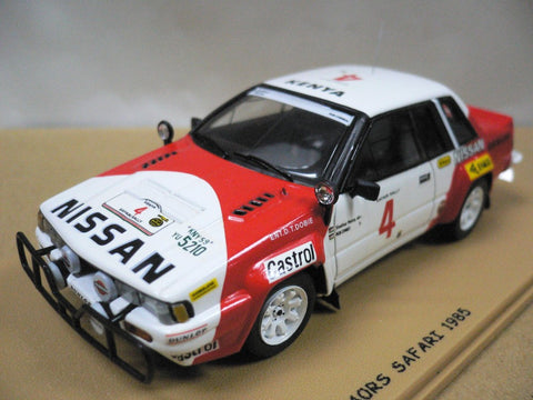 BIZARE 1/43 NISSAN 240RS SAFARI 1985 #4 BZ338 (24338) (PIU3-1-8)
