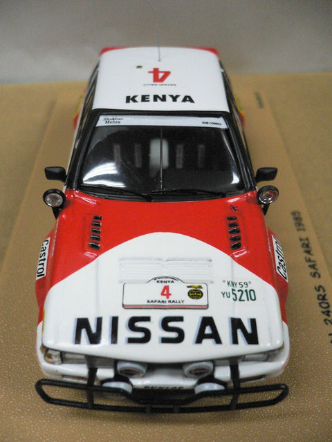 BIZARE 1/43 NISSAN 240RS SAFARI 1985 #4 BZ338 (24338) (PIU3-1-8)