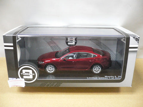 TRIPLE 9 1/43 MAZDA 6 2013 RED (70342) (PIU175店)