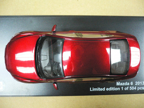TRIPLE 9 1/43 MAZDA 6 2013 RED (70342) (PIU175店)