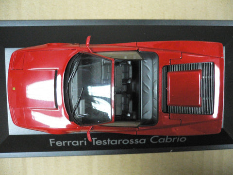 HERPA 1/43 FERRARI TESTAROSSA CABRIO RED (C450-2015-36)