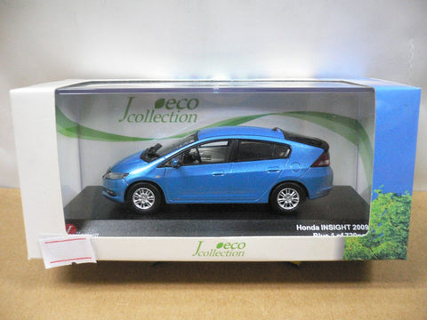 KYOSHO JCOLLECTION 1/43 HONDA INSIGHT 2009 BLUE (JC62002BL) (10477) (PIU100)
