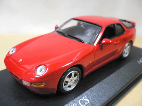 MINICHAMPS 1/43 PORSCHE 968 CS 1993 RED (400 062321) (05019) (PIU126)