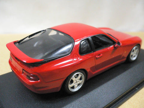 MINICHAMPS 1/43 PORSCHE 968 CS 1993 RED (400 062321) (05019) (PIU126)