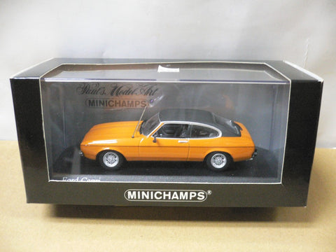 MINICHAMPS 1/43 FORD CAPRI II 1974-77 ORANGE (400 081201) (04254) (PIU126)