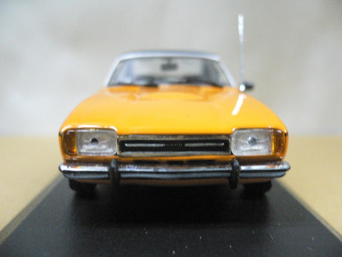 MINICHAMPS 1/43 FORD CAPRI II 1974-77 ORANGE (400 081201) (04254) (PIU126)