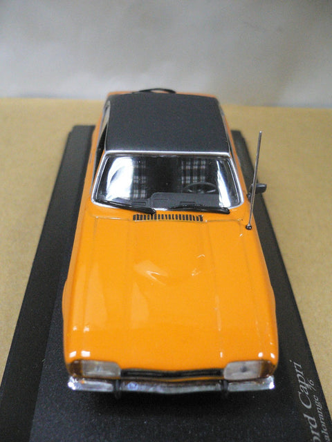 MINICHAMPS 1/43 FORD CAPRI II 1974-77 ORANGE (400 081201) (04254) (PIU126)
