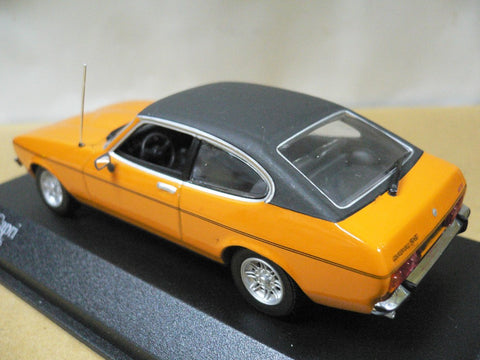 MINICHAMPS 1/43 FORD CAPRI II 1974-77 ORANGE (400 081201) (04254) (PIU126)