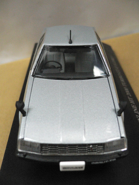 DISM 1/43 NISSAN SKYLINE HT 2000 TURBO GT-E.S 1981 SILVER KHR30 (07666) (JPA212)