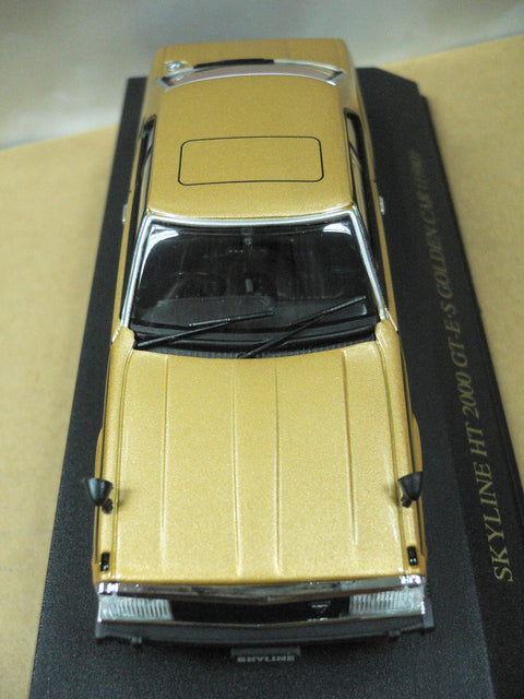 DISM 1/43 NISSAN SKYLINE HT 2000 GT-E.S 1980 GOLDEN KHGC211 (07864) (PIU120)